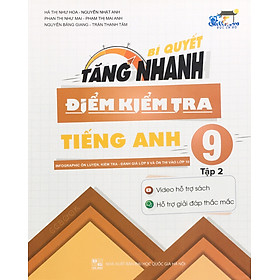 CC – Bí quyết tăng nhanh điểm kiểm tra tiếng anh 9/2