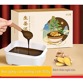 Bùn Gừng cứu dưỡng sinh 500g chuyên dùng cho spa - giảm đau nhức xương, khớp - làm đẹp da - giải độc cơ thể