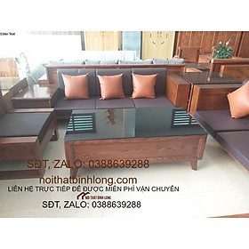 Mua Bộ ghế phòng khách gỗ sồi 2m5 x 1m8 Nội thất phòng khách