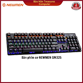 Bàn phím cơ Newmen GM325 chơi game chuyên nghiệp  - Hàng Chính Hãng