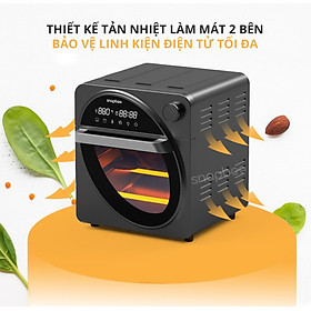 Mua Nồi Chiên Không Dầu SNAPBEE QUEEN RF15 Màu Xám-16 Chức Năng - Dung Tích 15L - Hàng chính hãng