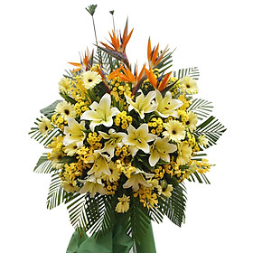 Kệ Hoa Tươi - Lộc Vàng Trước Hiên 3452