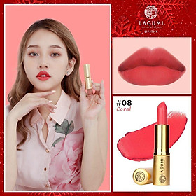 Set 4 món Dung dịch vệ sinh, Nước hoa vùng kín, Son hạnh nhân không chì Lagumi chăm sóc toàn diện