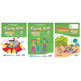 Tiếng Anh 4 Extra and Friends trọn bộ (sách học sinh, sách bài tập, vở tập viết)