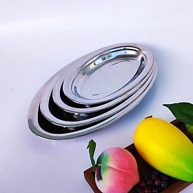 Mua Dĩa bò né   hấp cá - Hột Xoài Inox 304 cao cấp không gỉ loại dày - thiết bị dụng cụ bếp