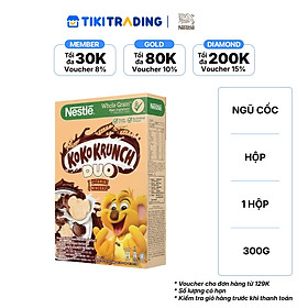 Ngũ cốc ăn sáng KOKO KRUNCH DUO (Hộp 300g)