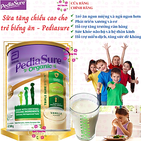 Sữa tăng chiều cao cho trẻ biếng ăn từ 1-10 tuổi Úc Pediasure Vanilla giúp phát triển cân đối chiều cao, cân nặng, trí não - QuaTangMe Extaste