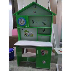 Mua Bàn Học Sinh Nhựa Đài Loan Màu Trắng Xanh Lá BHS001