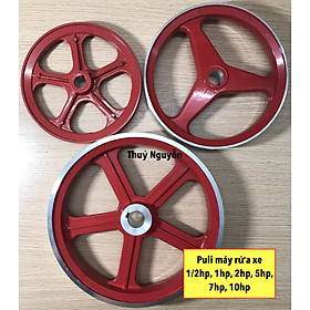 Mua Puli (puly) máy rửa xe 1/2hp  1hp  2hp  5hp  7hp  10hp