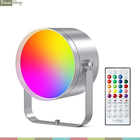 Luxceo Mood 2 - Đèn LED Cho Quay Phim, Chụp Hình, Hỗ Trợ 10 Hiệu Ứng, Điều Khiển Từ Xa, Đổi Màu Theo Âm Nhạc- Hàng chính hãng