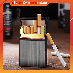 Mua Hột Quẹt Bật Lửa YH093 Dây Maixo Sạc Điện Cổng USB Kiêm Hộp Đựng Th.uốc 20 Điếu Tiện Lợi - Nhiều Màu