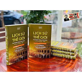 (Ấn bản thứ 6 Pho Lịch sử Thế giới nổi bật) Boxset LỊCH SỬ THẾ GIỚI | The Penguin History of the World  (gồm 05 tập) - J. M. Roberts và Odd Arne Westad - IRED BOOKs 