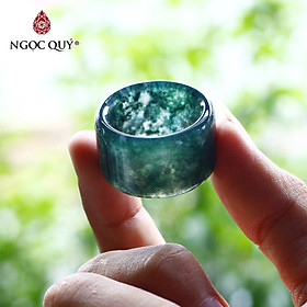 Nhẫn nam càng long đá băng ngọc thủy tảo - Ngọc Quý Gemstones