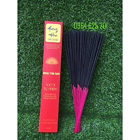 Mua Hương đen làng chóa - 40cm 100 nén - 100% từ tự nhiên  an toàn cho sức khỏe