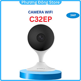 Camera wifi Imou C32SP/C32EP 3M Hình ảnh rõ nét, tích hợp còi báo động, lưu trữ đến 256gb - Hàng chính hãng