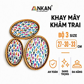 Mua Khay Mây Ovan Khảm Trai Cá Cầu Vồng – Hàng Thủ Công Mỹ Nghệ Việt Nam