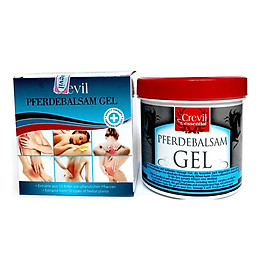 Gel massage trị liệu giảm đau giảm nhức mỏi Crevil Essential Pferdebalsam Gel 250ml