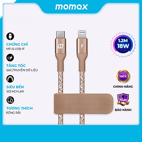 Mua Cáp Sạc Nhanh Type-C to Lightning Momax Elite Link DL31 dài 1.2M chứng chỉ MFi - Hàng chính hãng