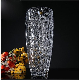Mua  MẪU ĐẸP  Lọ Cắm Hoa Thủy Tinh Vây Cá Siêu Đẹp DELISOGA ( 25cm - 30cm ) - Cắm hoa các loại chất liệu dày dặn