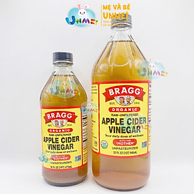 Giấm táo hữu cơ Bragg - Organic Apple Cider Vinegar