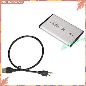 Vỏ ổ cứng 2.5 Inch USB 2.0 SATA làm bằng hợp kim nhôm