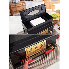 Mua Hộp Đựng Muỗng Đũa Khăn 3 Trong 1 Bằng Nhựa ABS   Hàng Được Tin Dùng  