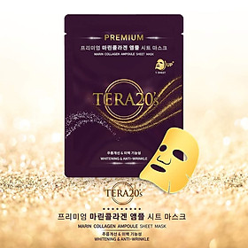 Mặt nạ tinh chất Collagen TERA20's dòng Premium Ampoule cao cấp