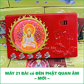 Mua Máy Niệm Phật 20bài - Phát Quang Hình Quán Thế Âm - Đài Tụng Kinh 20 bài Có Đèn