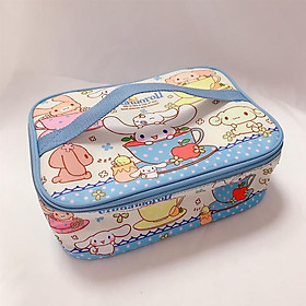 Sanrio Hello Kitty Túi Xách Hoạt Hình Sinh Viên Túi Đựng Hộp Cơm Trưa Giai Điệu Hộp Cơm Cách Nhiệt Túi Lớn Dung Tích Túi Bảo Quản - one