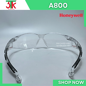 Kính bảo hộ lao động Honeywell A800 chống đọng sương, chống trầy xước