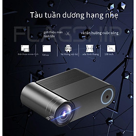 Giao Hàng Nhanh Máy Chiếu yg420/550 LED Home HD Projector Micro HD 1080P Tuyển Đại Lý - đen