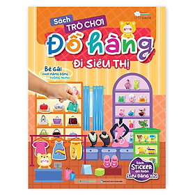 Ảnh bìa Sách Trò chơi Đồ hàng Đi Siêu Thị (Hơn 200 Stickers) (MG)