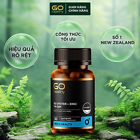 GO OYSTER + ZINC 1-A-DAY 30 VIÊN - Tinh chất hàu nhập khẩu chính hãng GO Healthy New Zealand