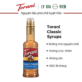 Torani Classic Syrup Siro Pha Chế 375ml Mỹ