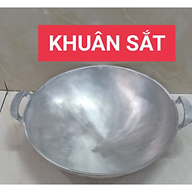 CHẢO GANG ĐÚC BẰNG KHUÂN SẮT ĐƯỜNG KÍNH MIỆNG 40 CM