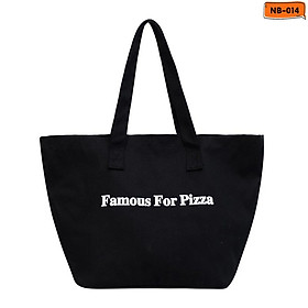 Túi Tote In Chữ Loại To Mẫu Unisex Nhiều Màu Thích Hợp Đi Dã Ngoại Đi Học Đi Chơi Đi Làm Đẹp NB-014