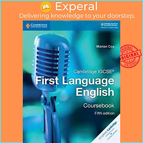 Sách - Cambridge IGCSE (R) First Language English Coursebook by Marian Cox (UK edition, paperback)