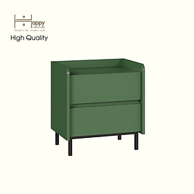Mua  Happy Home Furniture  LAVIA  Táp đầu giường 2 ngăn kéo - chân sắt  50cm x 40cm x 54cm ( DxRxC)  THK_153