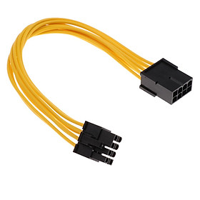 PCI-E 8-pin to 6+2-pin (6-pin/8-pin) Power Splitter Cable PCIE PCI Express