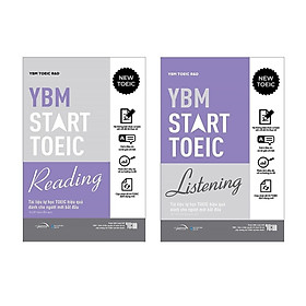 Trạm Đọc Official | Combo YBM TOEIC Start Reading + YBM TOEIC Start Listening