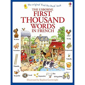 Ảnh bìa Sách tiếng Anh - First thousand words in French