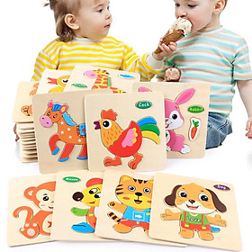 Set Ghép hình cơ bản giành cho bé mới làm quen với ghép hình MK