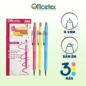 Bút chì bấm Officetex OT-MP0001 3 màu ngòi 0.5mm (1 cây)