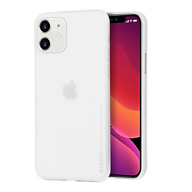 Trắng - Ốp lưng nhám siêu mỏng 0.3mm cho iPhone 11 (6.1 inch) hiệu Memumi có gờ bảo vệ camera - Hàng nhập khẩu