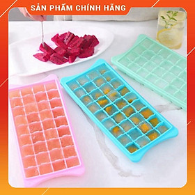 Mua Khay Làm Đá Silicon 36 Viên Có Nắp Đậy Thiết Kế Độ Chịu Nhiệt Cao | (HO2)