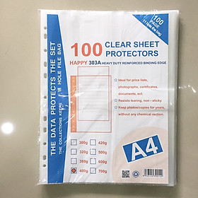  Bìa lỗ Happy 400g - Xấp 100 cái