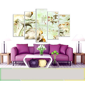 Tranh Treo 3D Phòng Khách |Giả Ngọc |T3M-225