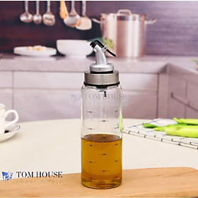 Mua Chai Dầu  Lọ  Bình Đựng Dầu Ăn Gia Vị Thủy Tinh Cao Cấp  Miệng Vòi Nhỏ Giọt 300ML 500ML