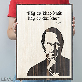Tranh câu nói Steve Jobs LEVU NT02 