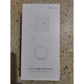 Bộ Củ Cáp Sạc Siêu Nhanh 65W Dành Cho OPPO Find X2 Pro -  Reno Ace Và Các Dòng OPPO Đời Cao - Chuẩn USB to TypeC